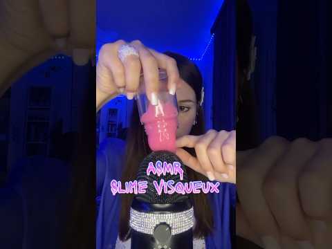 SLIME ASMR ✨ #asmr #slime #oddlysatisfying #slimeasmr #asmrslime #pinkslime