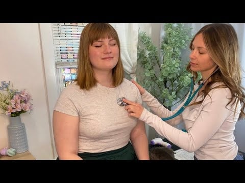 ASMR Long Version Complete HeadtoToe Physical Exam | Realistic Medical Check Deep Sleep @CaitC-ASMR 