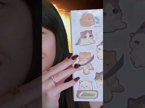 ASMR | My Sticker Book Tour! ─♡─ #asmr #stickerbook