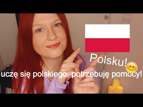 ASMR: Trying to speak Polish!🥰(Szwed próbuje mówić po polsku!) 💜 Color, Counting, Fruits in Polish 🍉