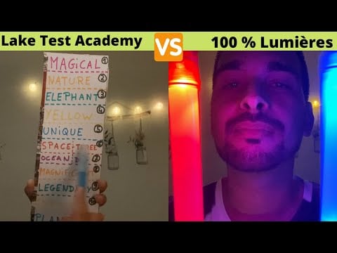 ASMR 100 % Lumières Vs Lake Test Academy 🏆
