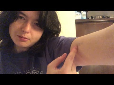 ASMR ~ tattoo tour + explanations