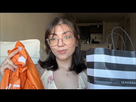 ASMR Sephora Sale Haul - Whispers, Tapping, Rambles +