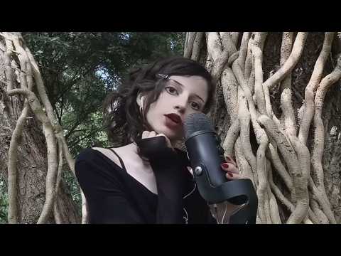 ASMR mic test up in a tree