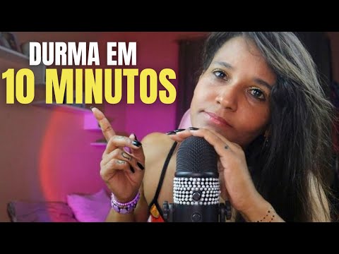 ASMR FAST & AGGRESSIVE para voce DORMIR em poucos minutos