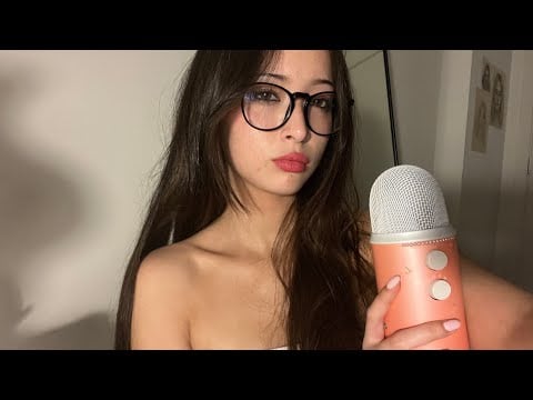 ASMR Super Close-Up Slow Trigger Words 