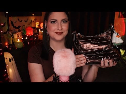 ASMR What's in My Bag: Fall Edition 👜🍁