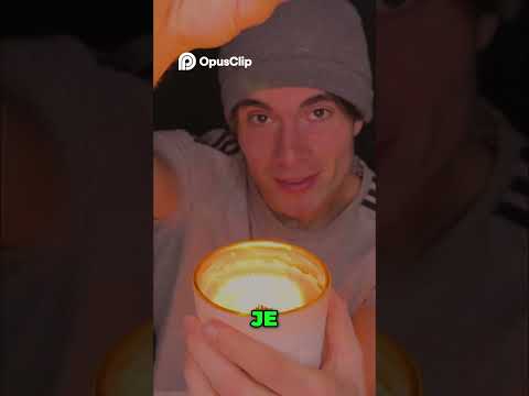 La Bougie qui Crépite et qui Réchauffe ! #visualtingle #asmr #mouthwhisper #tingles