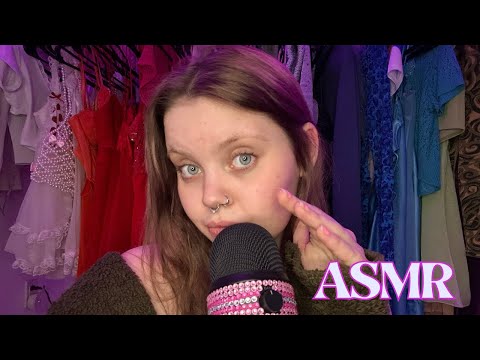 AMSR | Up Close Whispered Rambles + Tapping 💗