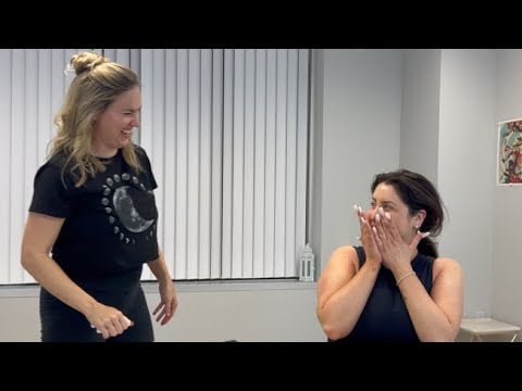 Eeewwww! She said! Her Body CRUNCHING Made Her Cringe so Hard 😂