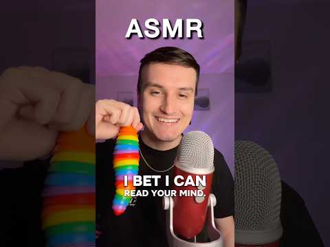 I READ YOUR MIND? 🧠 (ASMR) #shorts #asmr