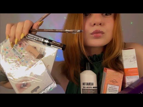 АСМР | Мои БЮДЖЕТНЫЕ находки 😍 Большая РАСПАКОВКА косметики💄 Персональное внимание, шепот и таппинг