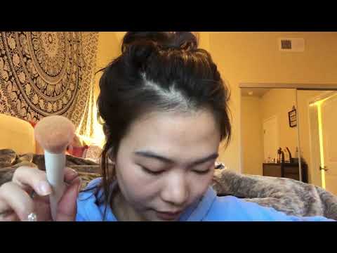 ASMR Doing your Aesthetic Makeup