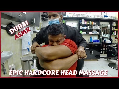 ASMR | EPIC HARDCORE  HEAD MASSAGE 🇦🇪
