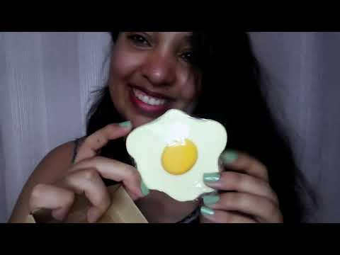 Queria fazer um ASMR especial de Páscoa com o famoso CHOCOLATE OVO FRITO, mas não saiu como esperava