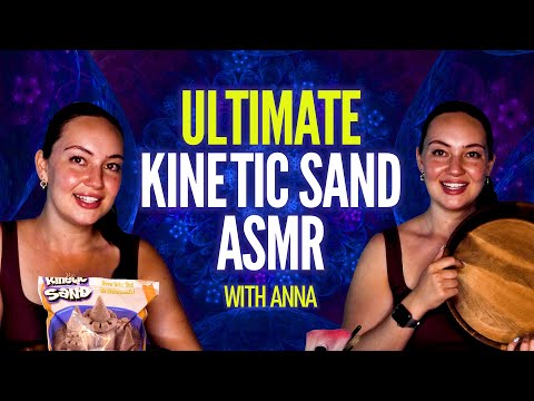 ASMR 💖 Tingle Overload Kinetic Sand Squish, Crunch & Chill with Anna! 💖 ASMR Delight 👑