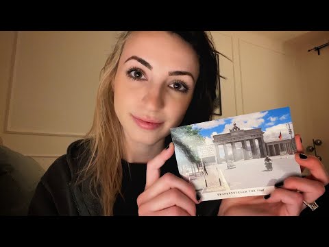 ASMR in my Berlin Hotel Room | Souvenirs :)