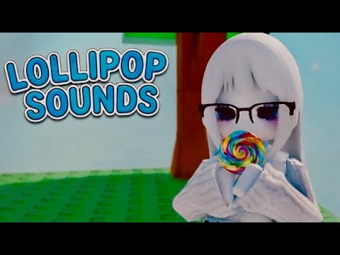 Roblox ASMR ~ Lollipop Sounds 🍭