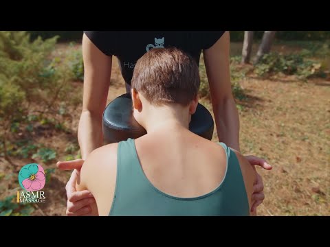 Serene ASMR Chair Massage with Oils