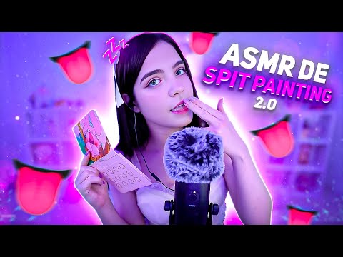 ASMR DE SPIT PAINTING 2.0 👅 | Staryuuki