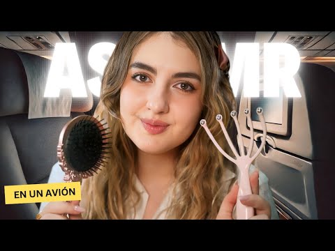 ASMR Para DORMIR Profundo en un AVIÓN ✈️