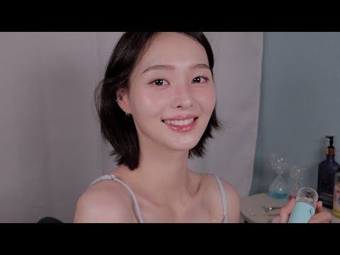 ASMR |(SUB) 힐링 아로마 테라피 샵에서 눈 관리 받으실게요. | Healing Aromatherapy