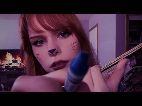 ASMR Weird Girl Draws You (Halloween Themed)