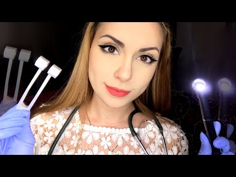 ASMR Cranial Nerve Exam for DOUBLE VISION 👀 Medical Roleplay Eye Exam Light, Neuro, Ear Hearing Test