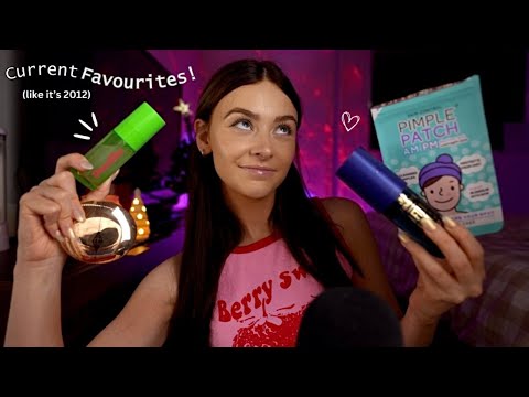 ASMR My Current Favourites 🍓💕🌸