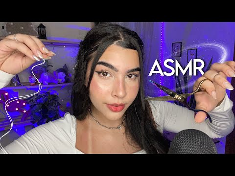 ASMR: REMOVENDO, PUXANDO E CORTANDO SUAS ENERGIAS NEGATIVAS 🌀✂️