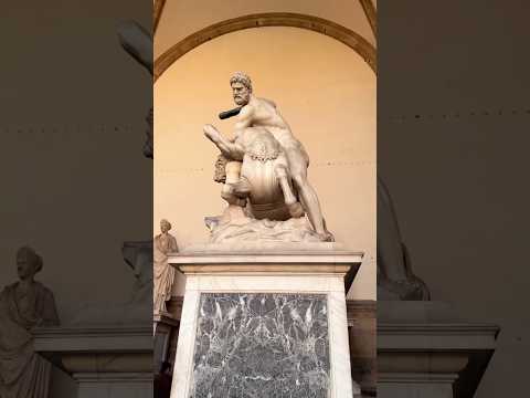 Outdoor Uffizi Gallery #asmr #streetsounds #relax #oddlysatisfying