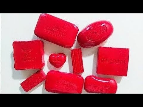 Dry Soap carving ASMR\ relaxing sounds\ No talking. Satisfying ASMR video\ Cutting soap