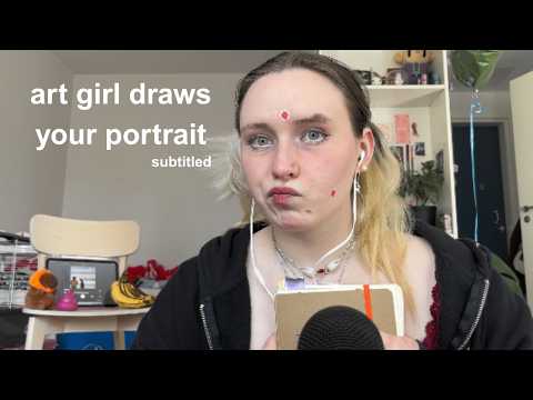 lofi asmr, drawing you