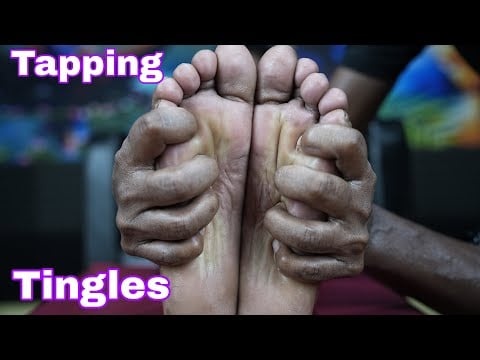 Lots Of Tingles From ASMR Foot Massage | Leg And Feet Massage ASMR | Tapping & Tingles