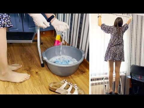 🧹ASMR Detailed Cleaning | White Gloves & Hidden Dust