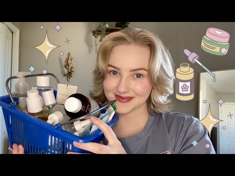 ASMR| My Skincare Routine🫧🧴🎀