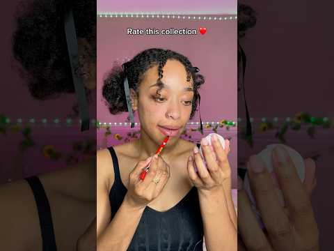 RATE THIS COLLECTION 💋 #asmr