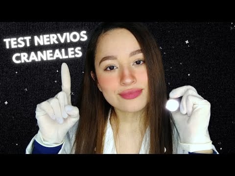 ASMR Español | EXAMEN DE NERVIOS CRANEALES | ROLEPLAY