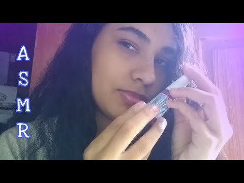 ASMR CASEIRO: SON DE ESCOVA , PINCEL NA TELA + TAPPYNG