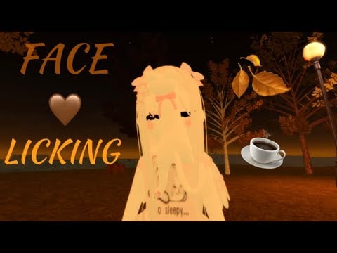 Roblox ASMR - 🌊Face Licking🌊