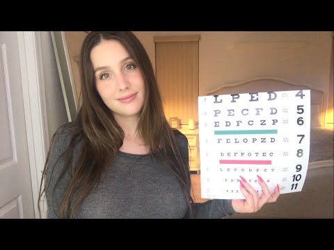 asmr optometrist 🤓