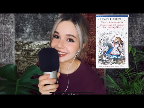 ASMR reading Alice in Wonderland