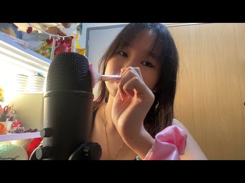 ASMR Stippling & Brushing the Mic