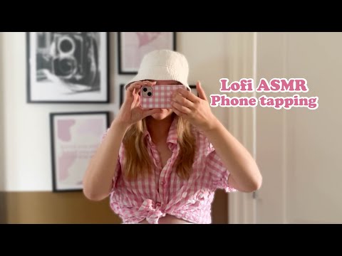Lofi ASMR Phone Tapping 🩷 ( + Matching outfits)