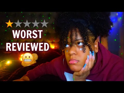 asmr ✨worst reviewed massage therapist 😬♡...(she's crazy..😁)