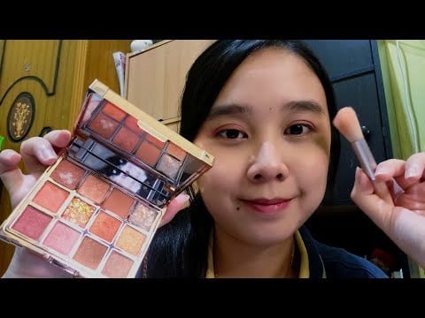 lofi asmr makeup in kamu 💄 no talking - dengan layered sounds