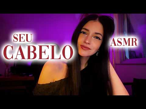 ASMR Lavando seu Cabelo + Massagem nas Costas ✨ Mexendo no seu cabelo até você dormir