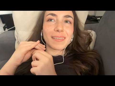 ASMR I was bored so I made a lo-fi asmr on my couch
