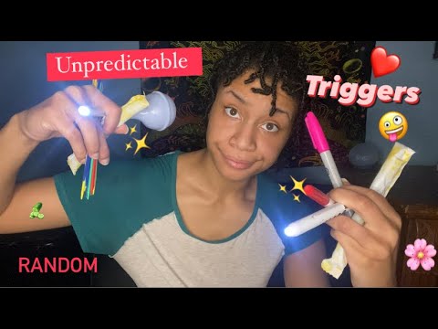 ASMR - Chaotic Unpredictable Calming Triggers
