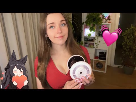 ASMR Heartbeat Sounds 💗 Lay your Head on my Chest and listen to my Heart